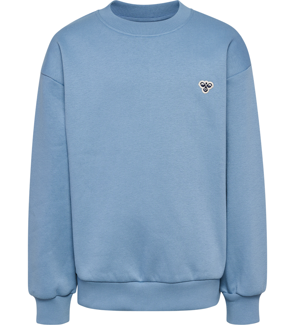 Hummel Sweatshirt - HmlJR - Verwaschener Denim - Hummel - 4 Jahre (104) - Sweatshirts