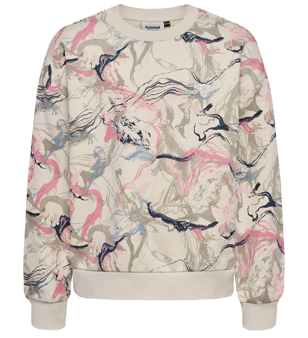 Hummel Sweat-shirt - HmlJR - Silver Birch - Hummel - 7-8 ans 122-128 - Sweat-shirt 23€
