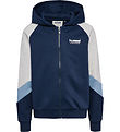 Hummel Cardigan - HmlJR - Dress Blue/ Faded Denim