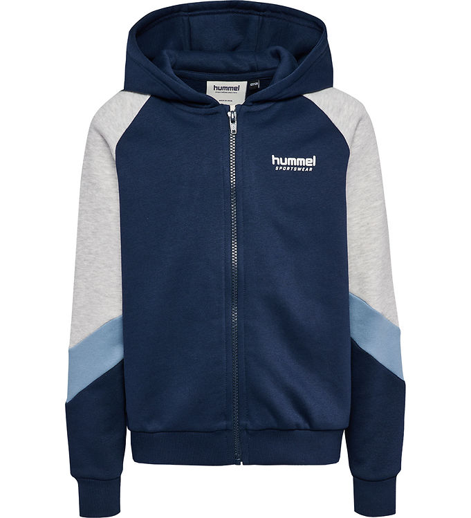 Hummel Cardigan - HmlJR - Dress Blue/ Faded Denim
