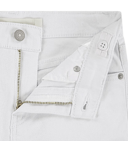 Levis Jeans - Weites Bein - Bright White