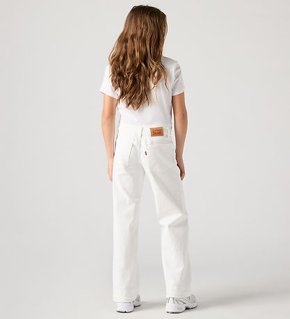 Levis Jeans - Weites Bein - Bright White