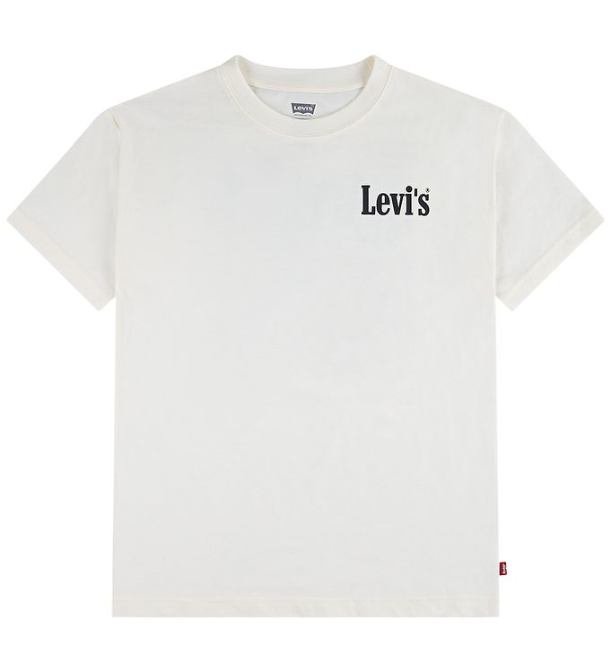 Levis T-shirt - Levis Egret m. Print