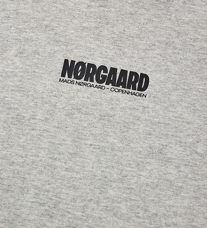 Mads Nørgaard T-Shirt - Thorlino - Grey Melange
