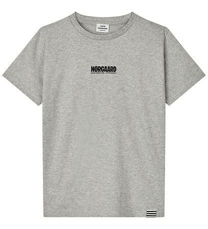 Mads Nørgaard T-Shirt - Thorlino - Grey Melange