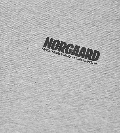 Mads Nørgaard Sweatshirt - Solo - Grey Melange