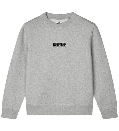Mads Nørgaard Sweatshirt - Solo - Grey Melange