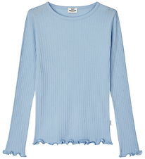 Mads Nørgaard Blouse - Pointella Trudy - Cashmere Blue