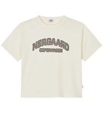 Mads Nørgaard T-shirt - Sadness - Vanilla Ice/Walnut