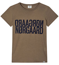 Mads Nørgaard T-shirt - Tuvina - Walnut
