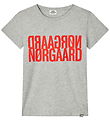 Mads Nørgaard T-Shirt - Tuvina - Grey Melange