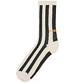 Mads Nørgaard Socks - Antonella - Black/Vanilla Ice