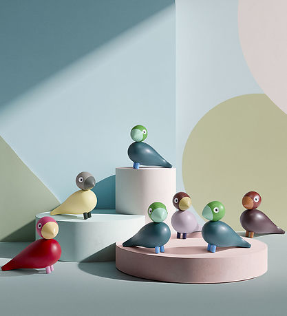 Kay Bojesen Træfigur - Sangfugl - 12,5 cm - Birk