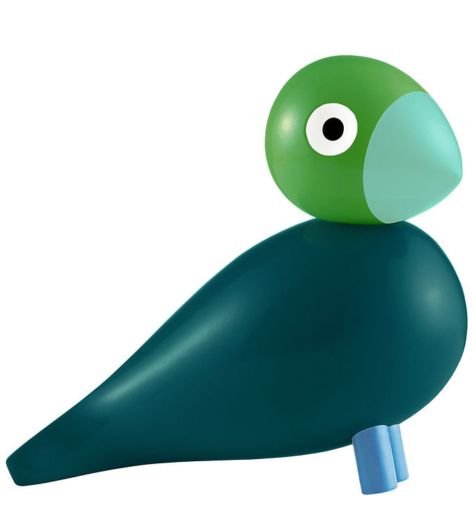 Kay Bojesen - årets Fugl 2026 - Birk - Mørkegrøn - Træ - 12,5 Cm