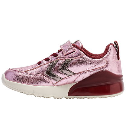 Hummel Sko m. Lys - Daylight Glitter JR - Roseate Spoonbill