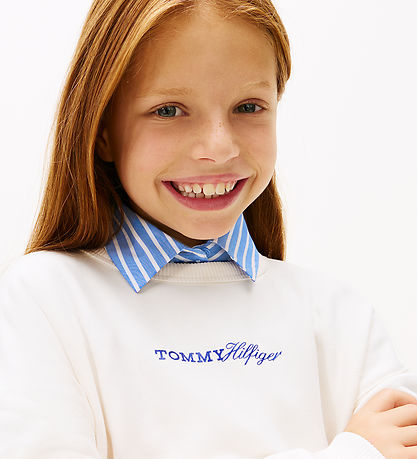 Tommy Hilfiger Sweatshirt - Glitter - Ancient White