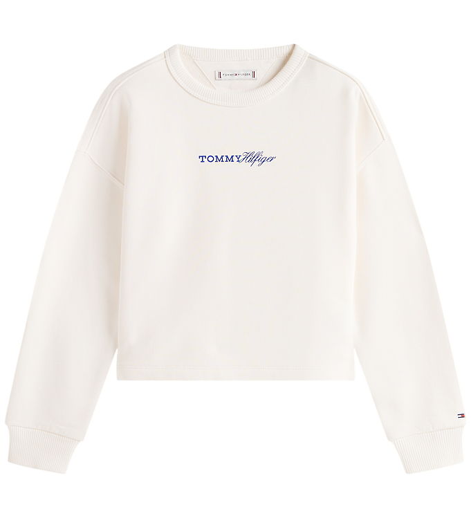 Tommy Hilfiger Sweatshirt - Glitter - Ancient White