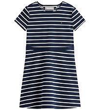 Tommy Hilfiger Dress - Essential Punto - Dark Night Navy Stripes