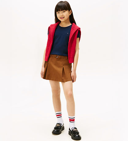 Tommy Hilfiger T-shirt - Rib - Essential - Dark Night Navy