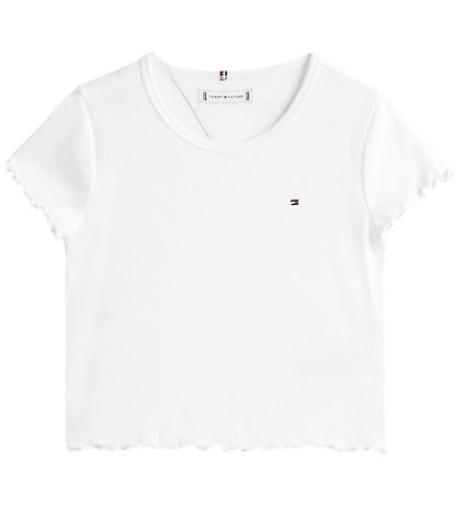 Tommy Hilfiger T-shirt - Rib - Essential - White