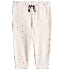 Tommy Hilfiger Sweatpants - Ancient White/Aop Hearts