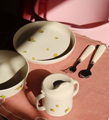 Konges Sløjd Tallerkener  - 5-Pak - Lemon Mix