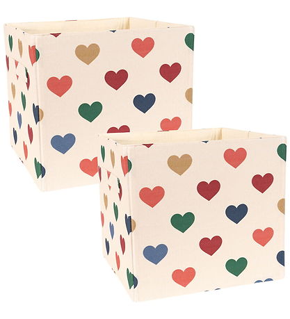 Konges Sløjd Opbevaringskasser - 2-pak - Coeur Coloré