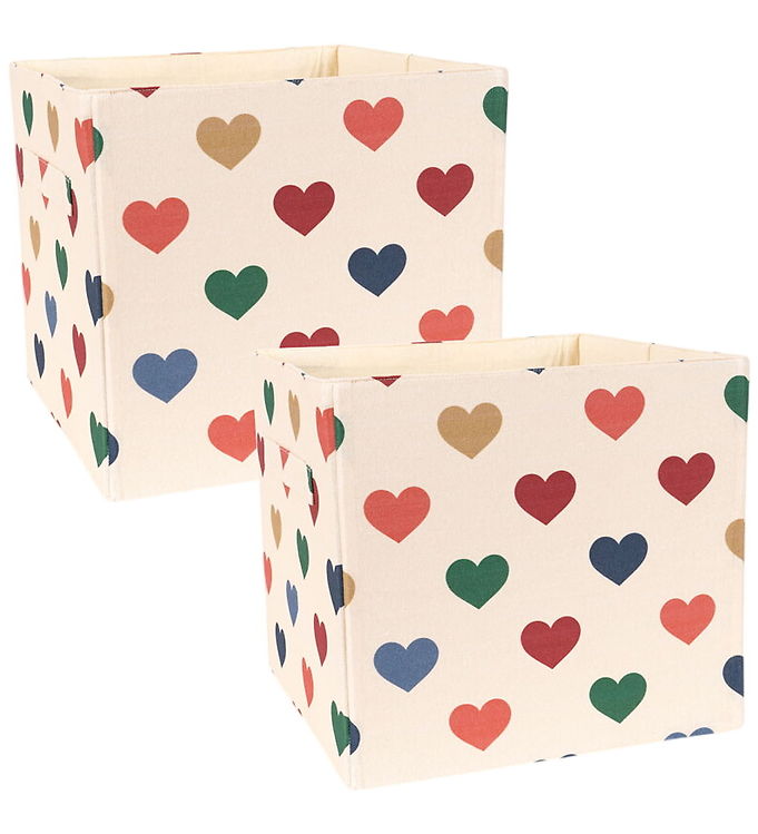 Konges Sløjd Opbevaringskasser - 2-pak - Coeur Coloré