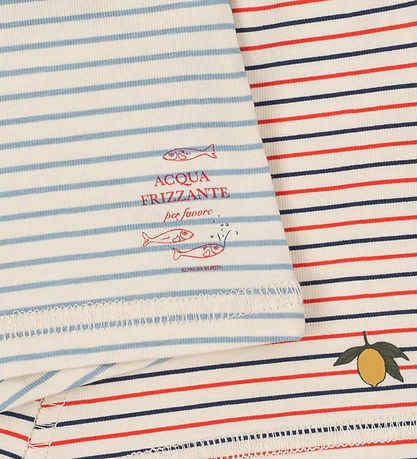 Konges Sløjd Boxershorts - 2-Pak - Stripe Bluie/Stripe Tricolore