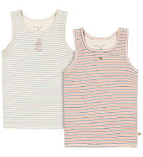 Konges Sløjd Undertrøjer - Basic - 2-Pak - Stripe Bluie/Stripe T