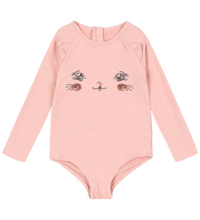 Konges Sløjd Badedragt - Kitty - UV40+ - Powder Pink