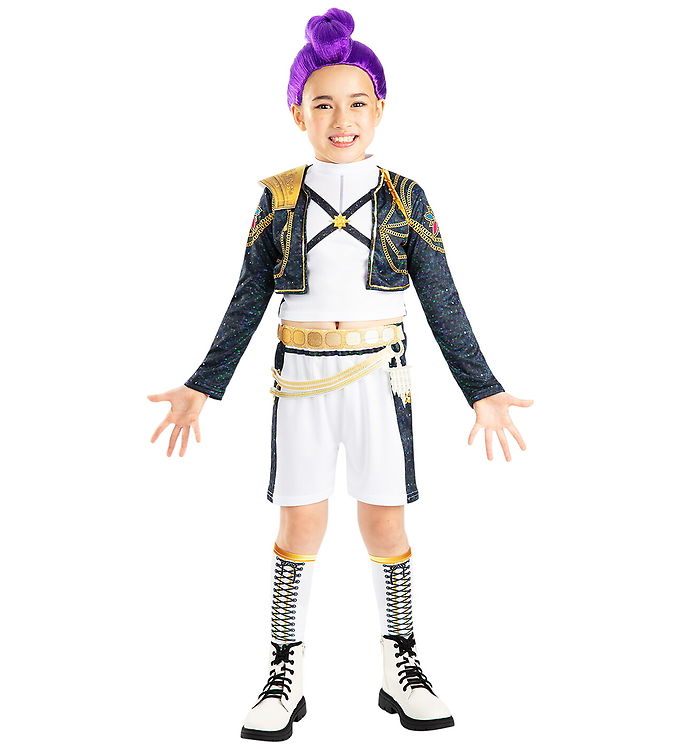 K-pop Demon Hunters&trade; Rumi Gold Deluxe Børnekostume - Medium