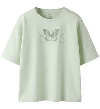 Name It T-shirt - NkfVeen - Pale Aqua/Butterfly