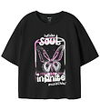 Name It T-shirt - NkfVeen - Black/Soul