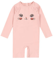 Konges Sløjd Badeheldragt - UV40+ - Kitty - Powder Pink