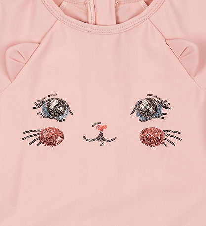 Konges Sløjd Badeheldragt - UV40+ - Kitty - Powder Pink