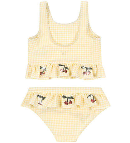 Konges Sløjd Bikini - Etta - Banana Almond Check