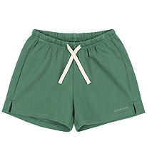 Konges Sløjd Sweatshorts - Spotty - Dark Ivy