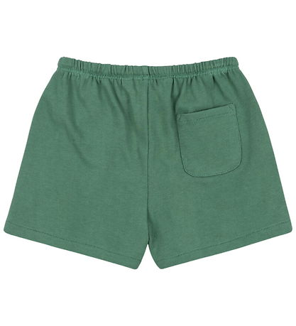 Konges Sløjd Sweatshorts - Spotty - Dark Ivy