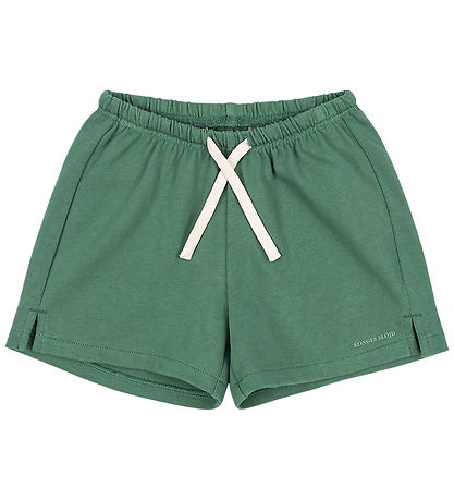 Konges Sløjd Sweatshorts - Spotty - Dark Ivy