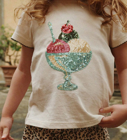 Konges Sløjd T-shirt - Famo - Buttercream