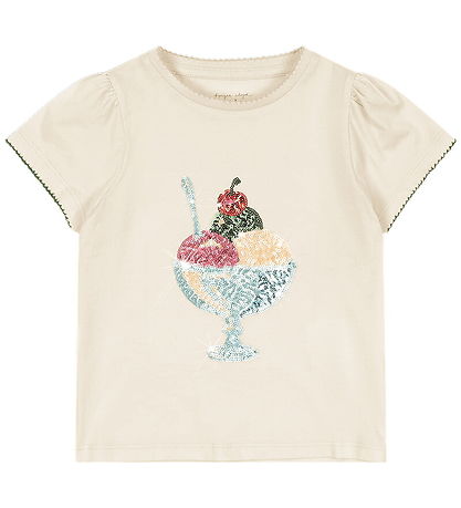 Konges Sløjd T-shirt - Famo - Buttercream