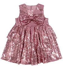 Konges Sløjd Kjole - Rosie - Mellow Rose m. Pailletter
