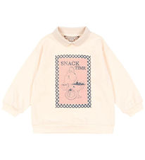 Konges Sløjd Polobluse - Sweat - Spotty - Buttercream