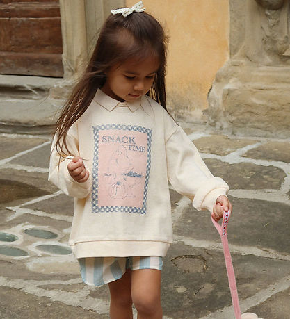 Konges Sløjd Polobluse - Sweat - Spotty - Buttercream