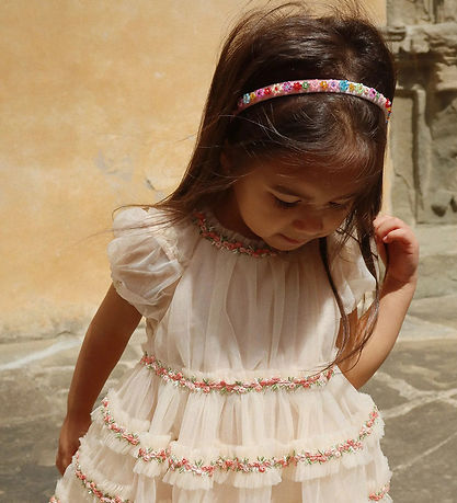 Konges Sløjd Hårbøjle - Flower - Mellow Rose