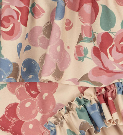 Konges Sløjd Badedragt - Manuca Frill - UV40+ - Bloomiegrape