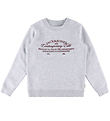 Jack & Jones Sweatshirt - JorNantucket - Bright White/MELANGE