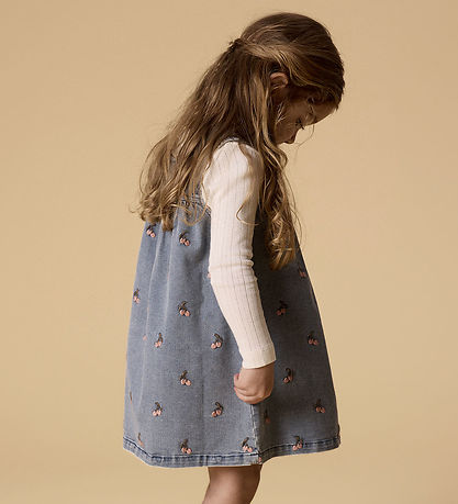 Lil' Atelier Spencer - NmfDeva - Medium Blue Denim/CHERRY