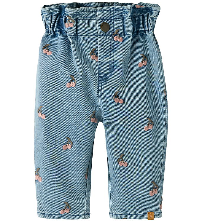 Lil' Atelier Jeans - NbfDeva - Medium Blue Denim/CHERRY